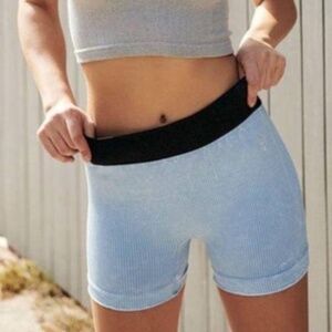 NWOT Free People FP Movement Prajna Short blue XS/S